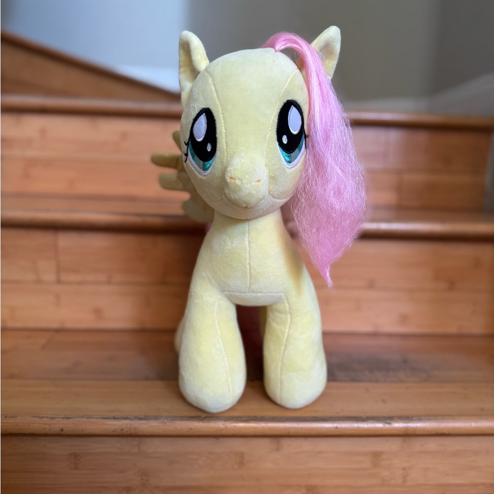 My Little Pony Yellow and Pink Stuffed Animal